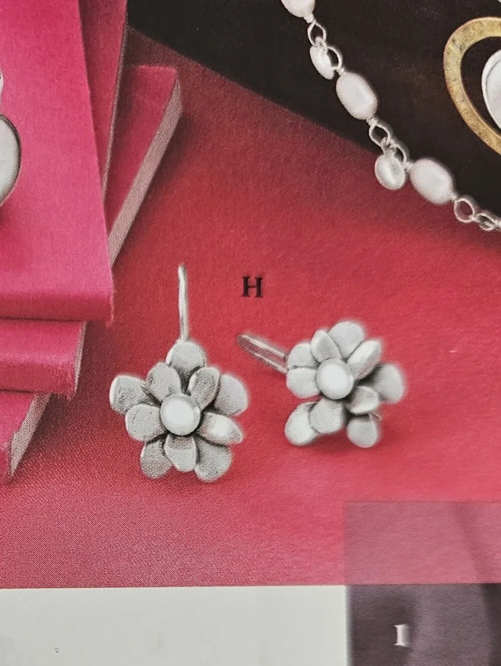 Silpada Sterling Silver Pearl 'Love Bloom' Floral Petite Earrings W1768